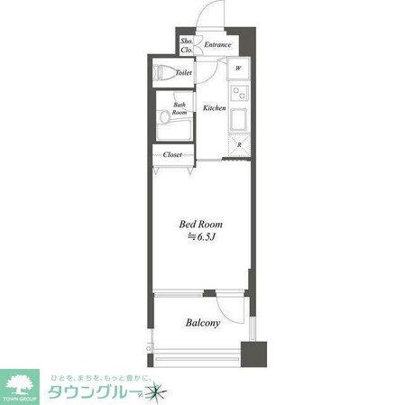 シンシア白金高輪Paceの物件間取画像